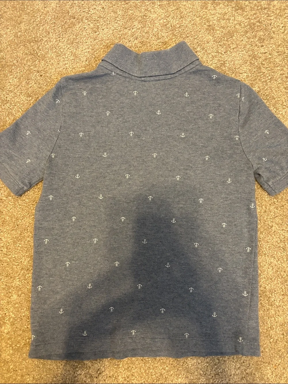 OldNavy boys 5t  Anchor-Print Polo Shirt and slim chinos